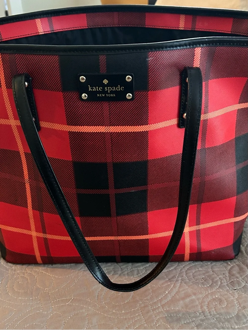 kate spade bold red